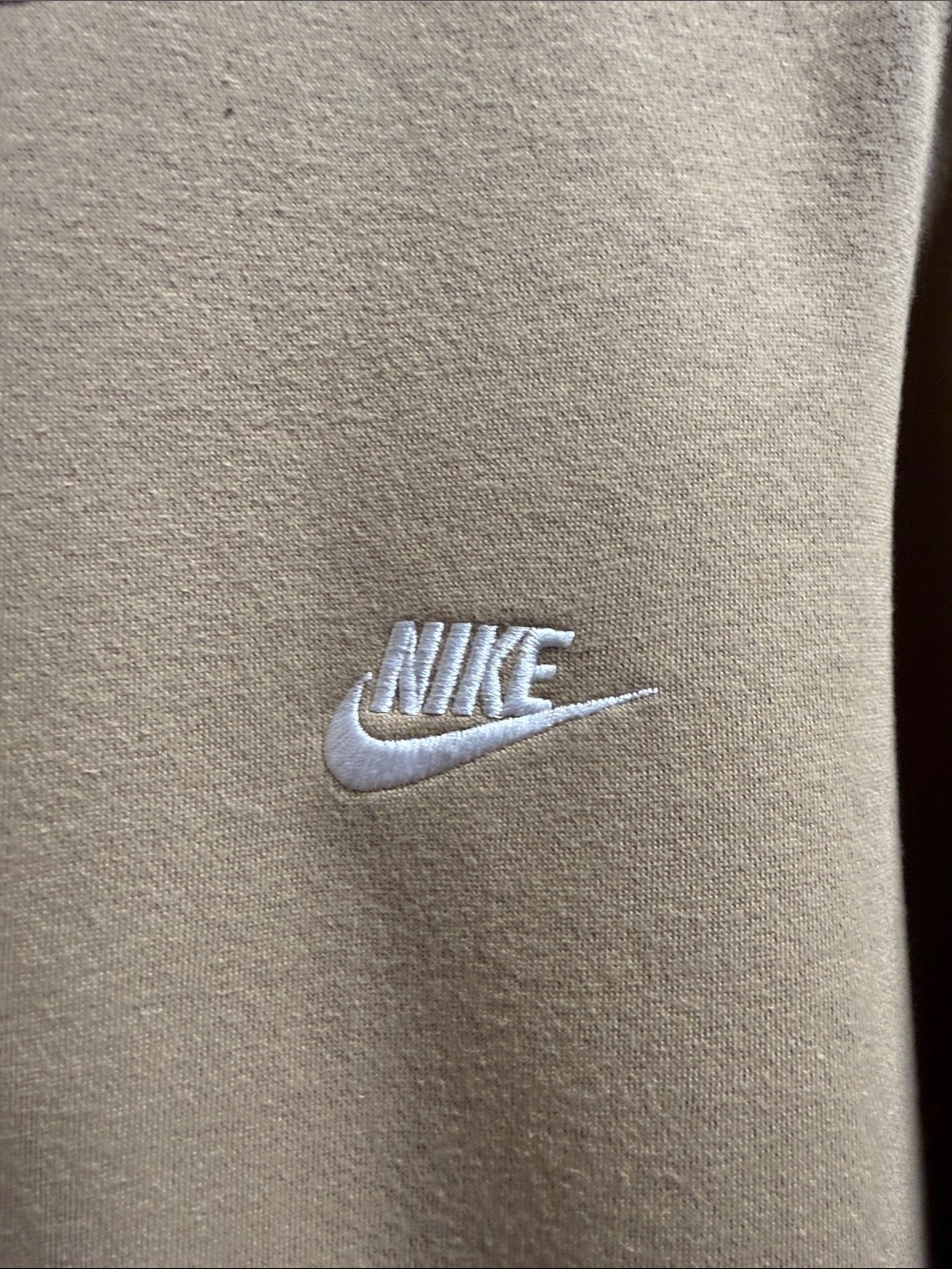 Nike Men’s Crewneck Sweatshirt - Tan - Picture 3 of 5